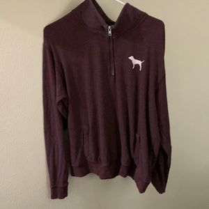 Pink Victoria’s Secret maroon sweater size medium